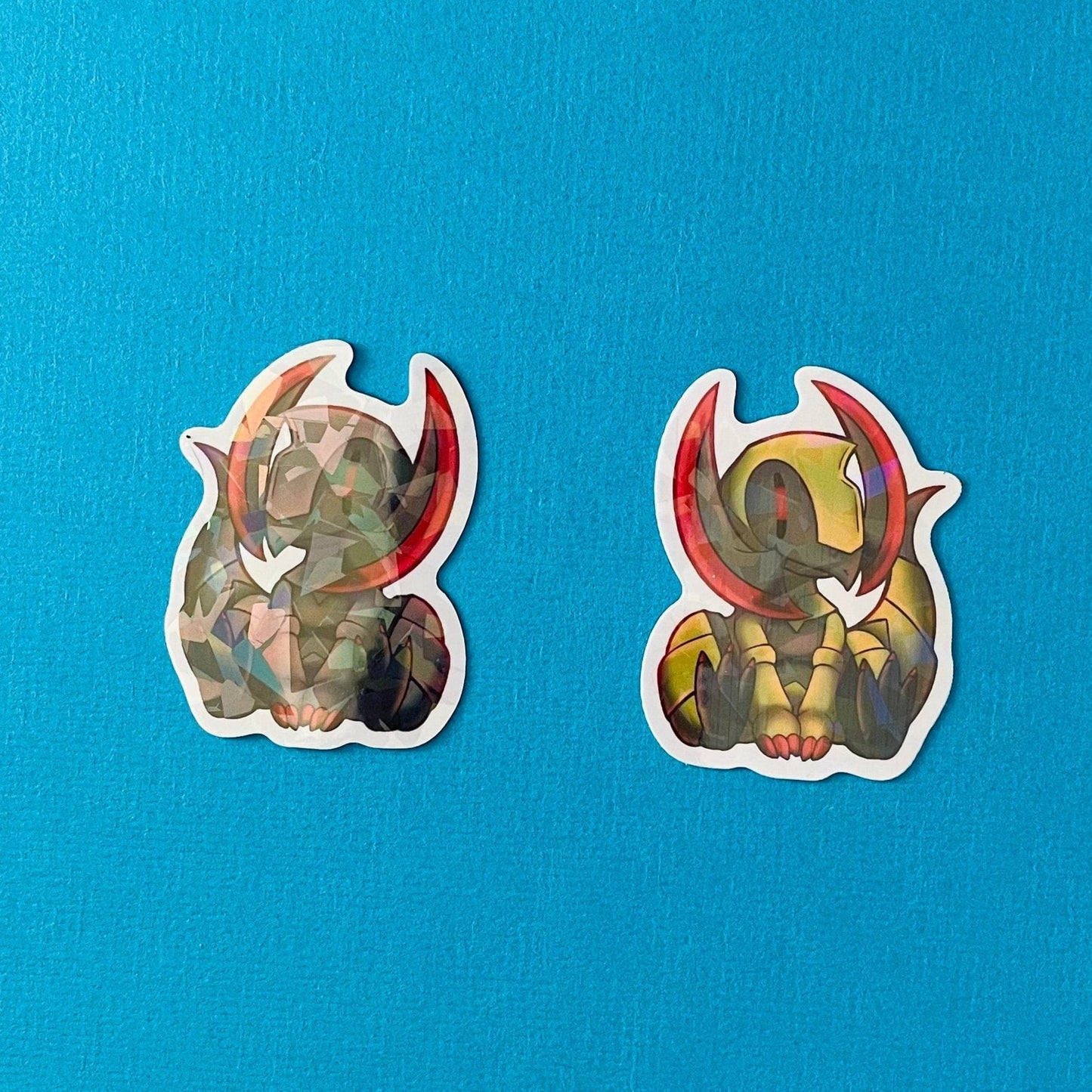 Mijn winkel Sticker Pokemon Dragons Vinyl Holographic Stickers