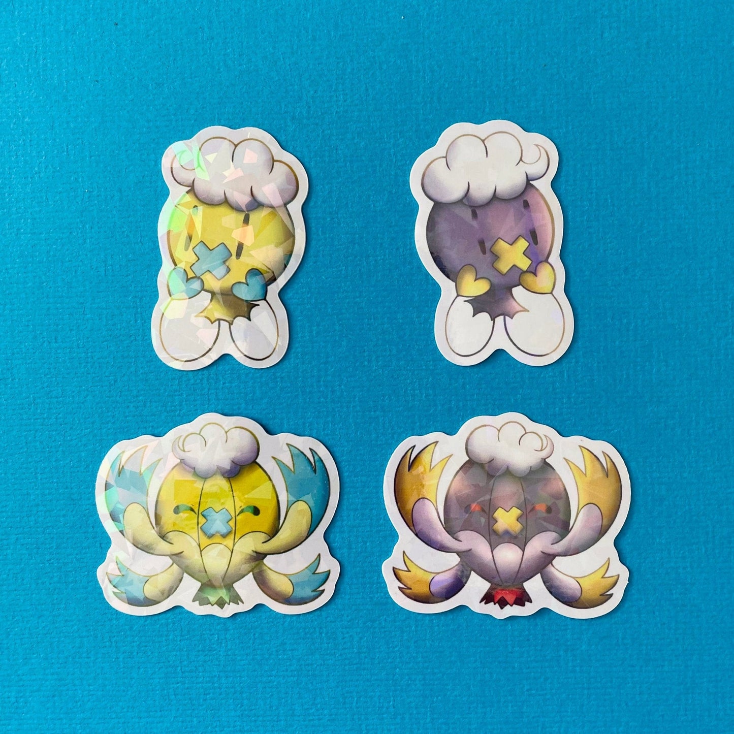 Mijn winkel Sticker Pokemon Ghost type Vinyl Holographic Stickers