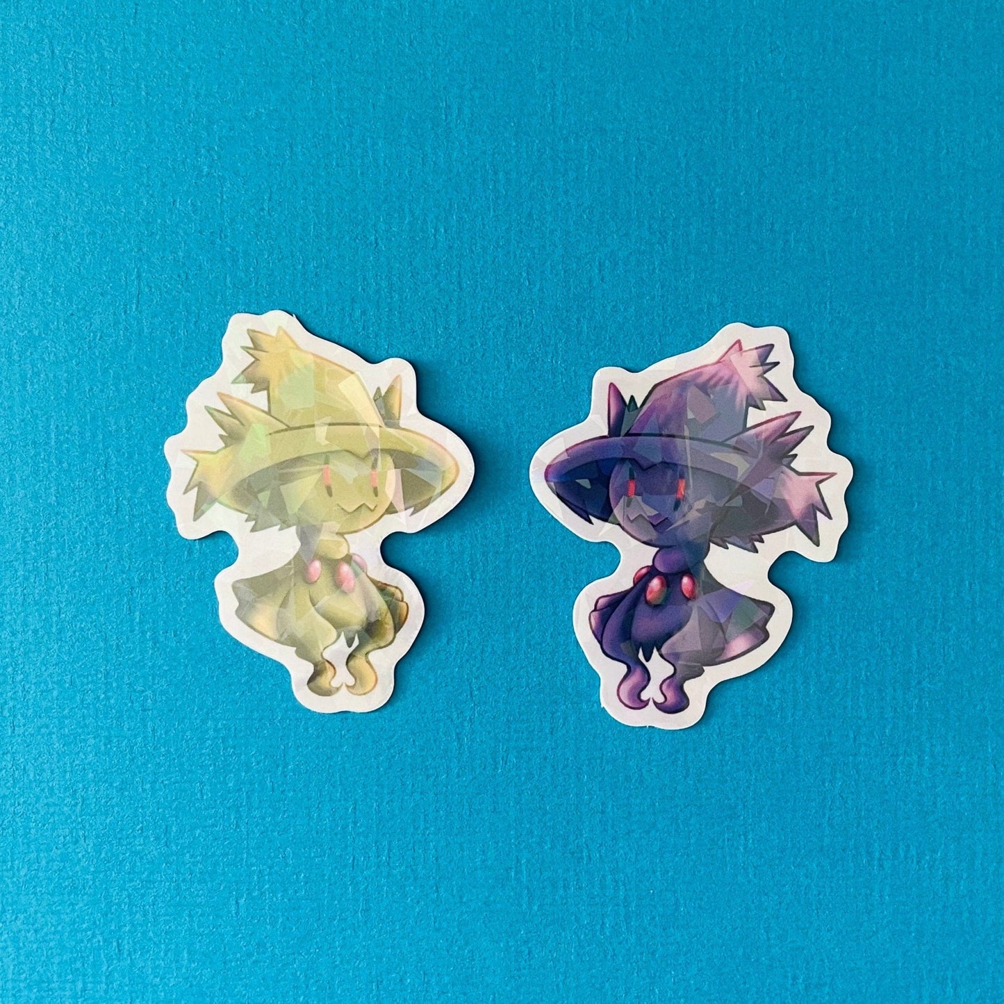 Mijn winkel Sticker Pokemon Ghost type Vinyl Holographic Stickers