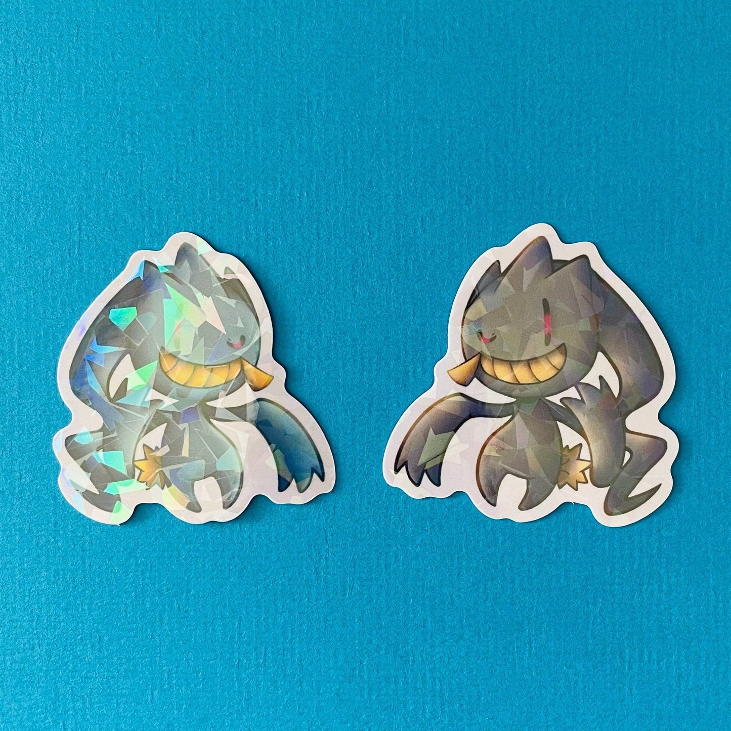 Mijn winkel Sticker Pokemon Ghost type Vinyl Holographic Stickers