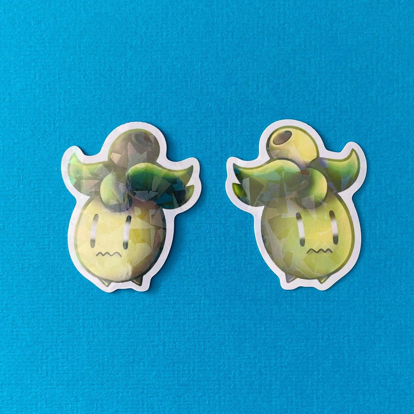 Mijn winkel Sticker Pokemon Grass Type Vinyl Holographic Stickers