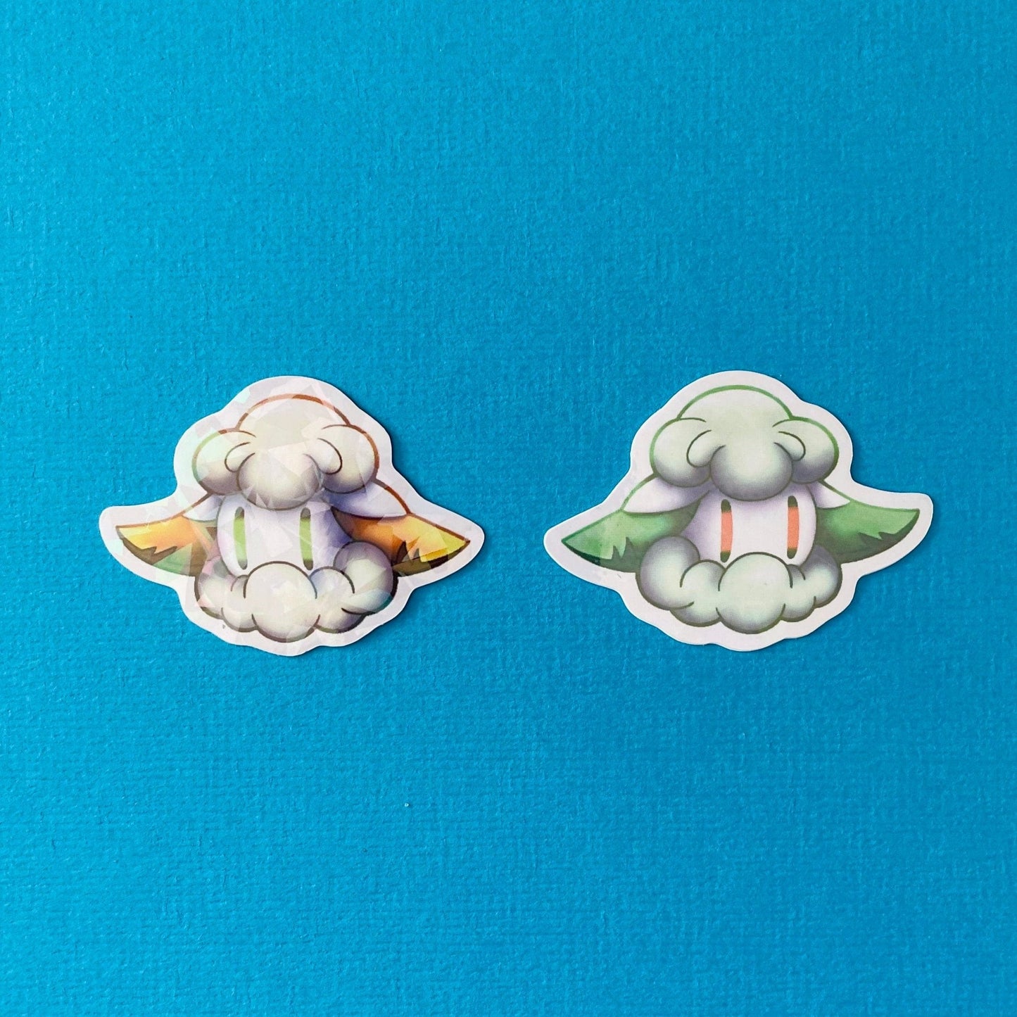 Mijn winkel Sticker Pokemon Grass Type Vinyl Holographic Stickers