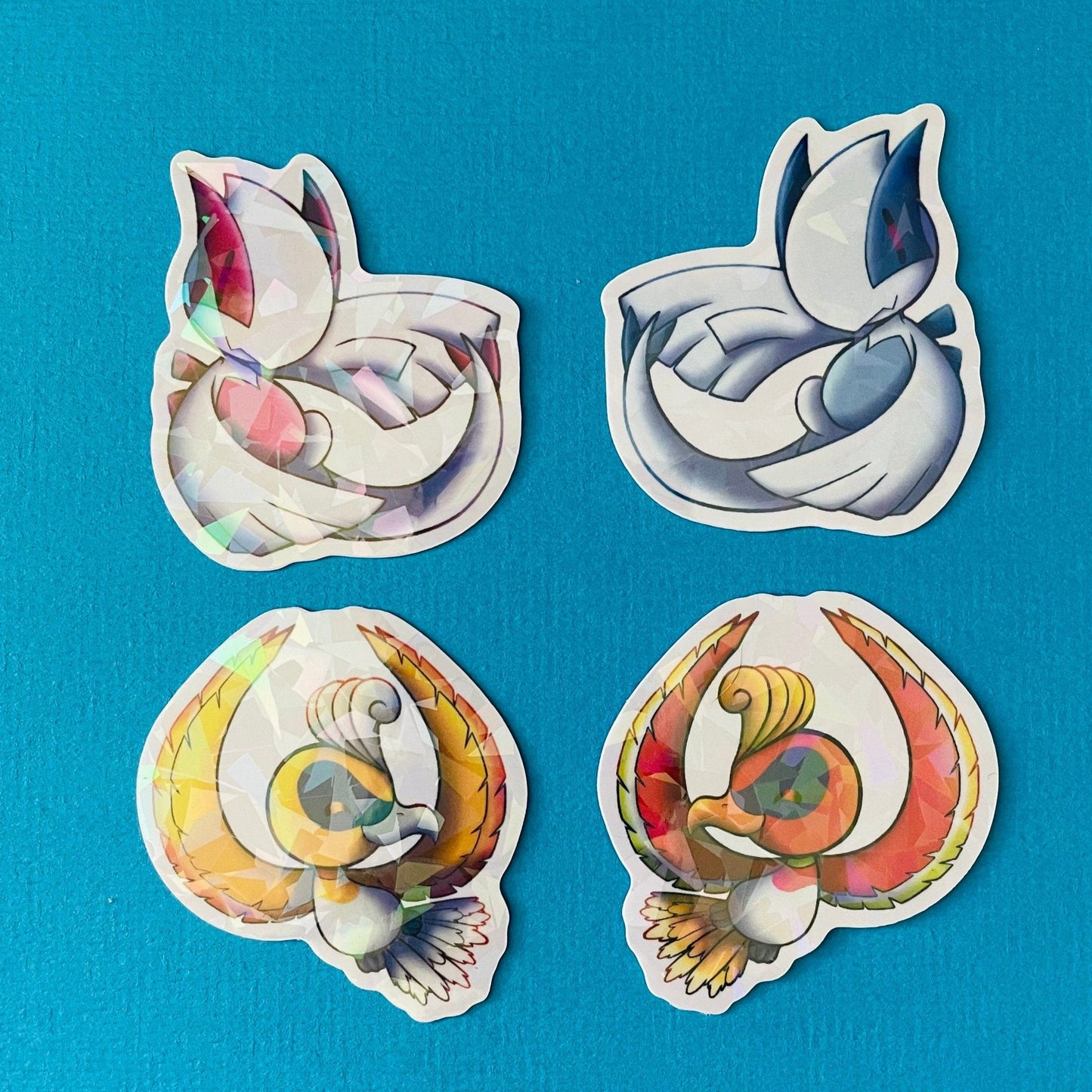 Mijn winkel Sticker Pokemon Legendary and Mythical Vinyl Holographic Stickers