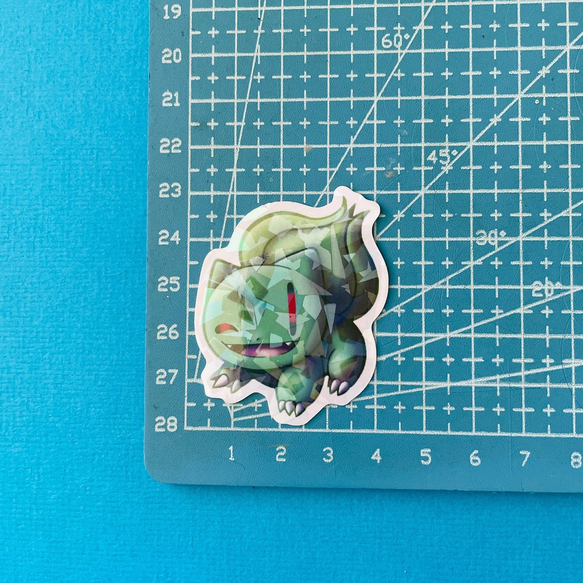 Mijn winkel Sticker Pokemon Starters Vinyl Holographic Stickers
